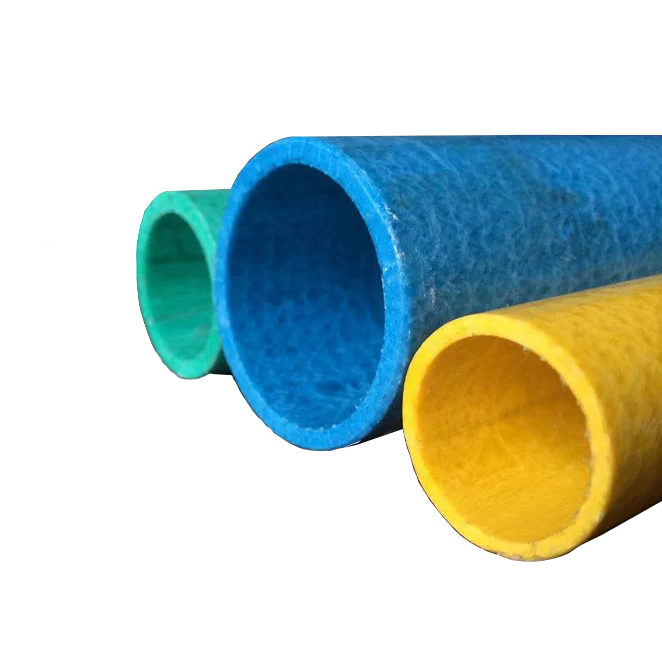 Fiberglass round tube