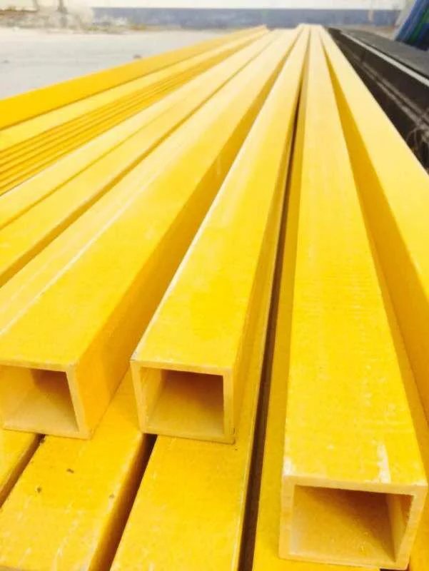 Fiberglass square tube