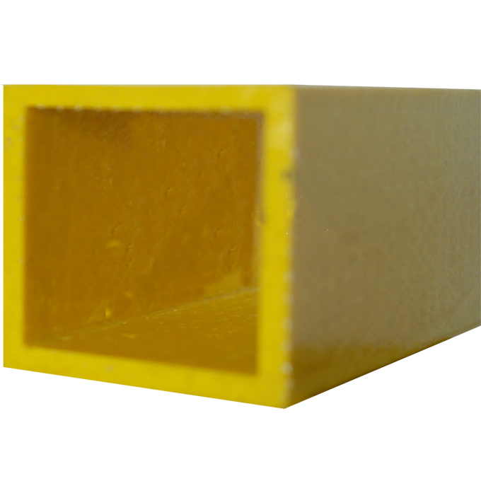 Fiberglass square tube